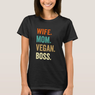 Vegan Gifts for Wife Mam Shirten for Women  T-shirt