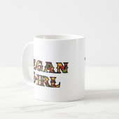 Vegan Girl Koffiemok (Voorkant links)