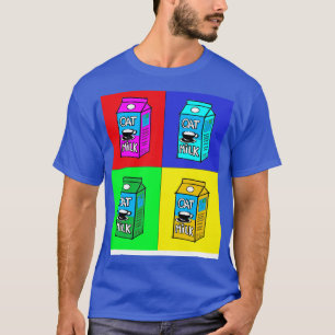 vegan haver Milk PopArt T-shirt