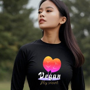 Vegan: Het geheim van de vrouw T-Shirt