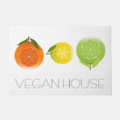 Vegan House Deurmat (Voorkant)