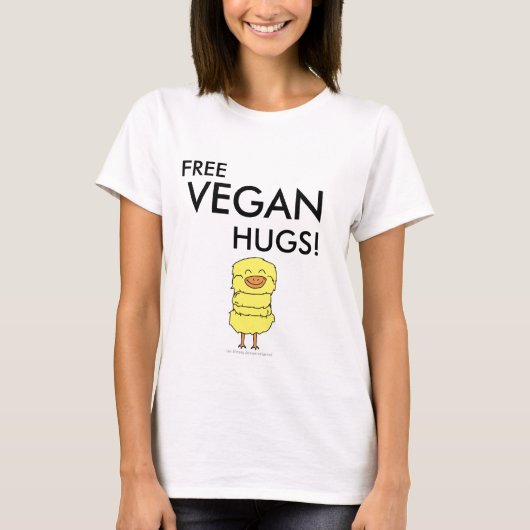 VEGAN Hugs! T-shirt (Voorkant)