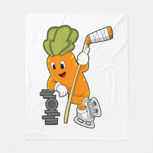 Vegan Ice hockey Ice hockey stick Fleece Deken