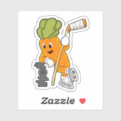 Vegan Ice hockey Ice hockey stick Sticker (Vel)