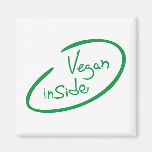 Vegan Inside Magneet