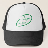Vegan Inside Trucker Pet (Voorkant)