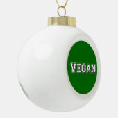 Vegan Keramische Bal Ornament (Links)