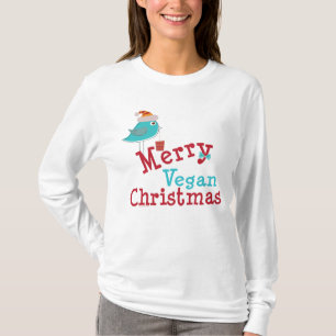 Vegan Kerstmis T-shirt