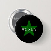 Vegan-knop Ronde Button 5,7 Cm (Voorkant /achterkant)