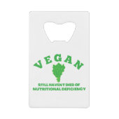vegan kredietkaart flessenopener (Voorkant)