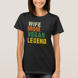 Vegan Legend Veganism Plant Organic Based Diet T-shirt