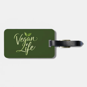 Vegan Life Bagagelabel