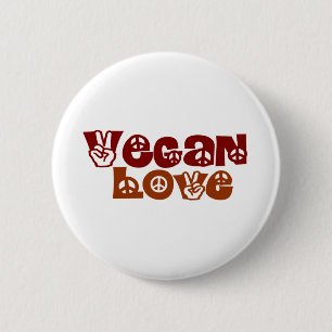 Vegan Love Ronde Button 5,7 Cm