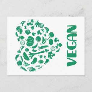 Vegan Lover Briefkaart