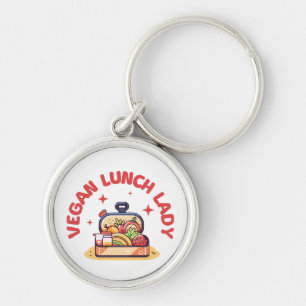 VEGAN LUNCH LADY'S SLEUTELHANGER