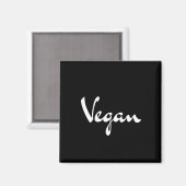 Vegan Magnet Magneet (Voorkant / Achterkant)