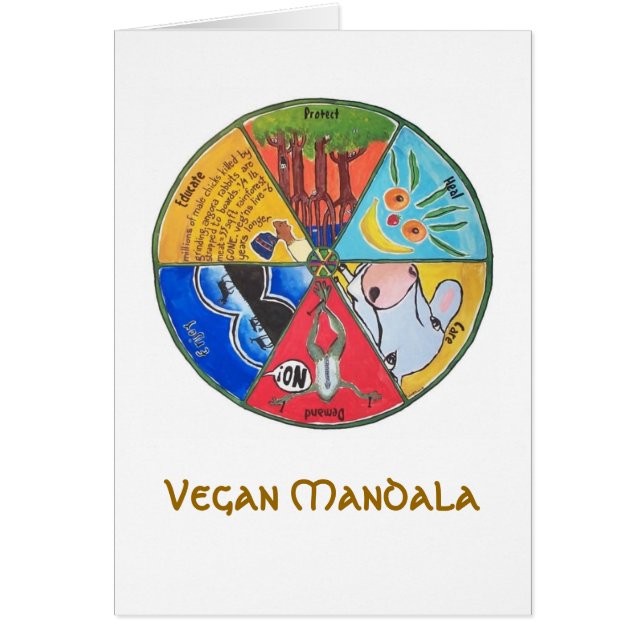 Vegan Mandala (Voorkant)
