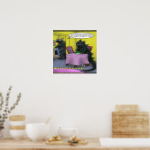 Vegan Monsters Funny Poster (Keuken)