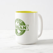 Vegan Mug - Pour un monde végétal meilleur (Devant droit)
