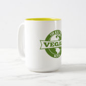 Vegan Mug - Pour un monde végétal meilleur (Devant gauche)