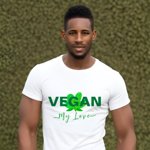 Vegan My Love T-Shirt Homme et Femme