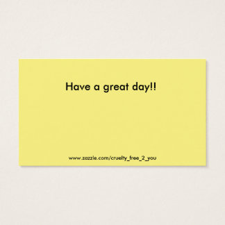 Vegan Outreach Merci Cartes