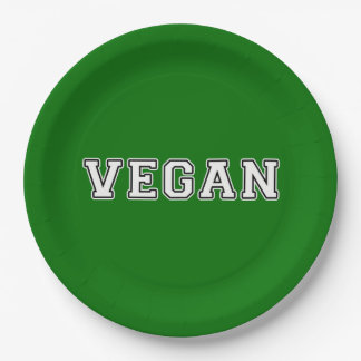 Vegan Papieren Bordje