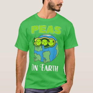 Vegan Peas on Earth Diet, vegetarisch T-shirt