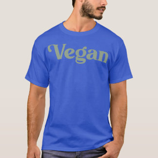 Vegan Plant Based Diet Dino Vegetarian Nature Herb T-shirt
