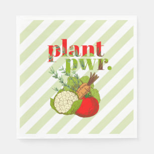 Vegan Plant Power Servet