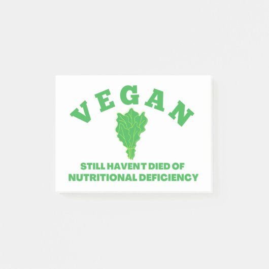 vegan post-it® notes (Voorkant)