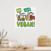 Vegan Poster (Keuken)