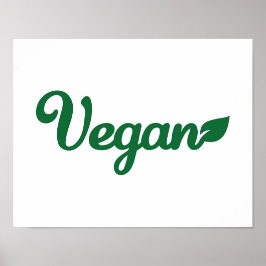 Vegan Poster (Voorkant)