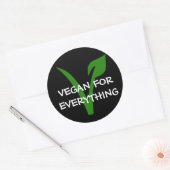Vegan pour tout autocollant (Enveloppe)