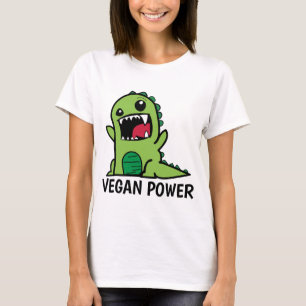 VEGAN POWER T-shirts amusants