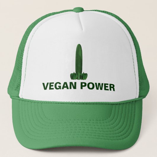 Vegan Power Trucker Pet (Voorkant)