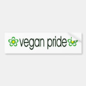 Vegan Pride bumper sticker (Voorkant)