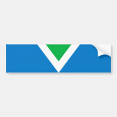 Vegan Pride Bumpersticker (Voorkant)