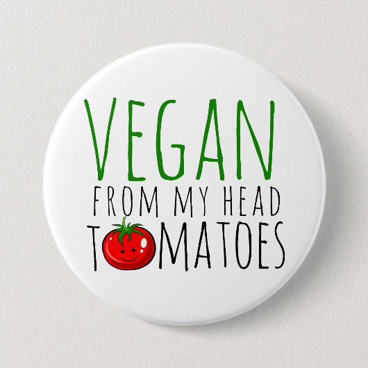 Vegan Pun Button (Voorkant)