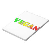 Vegan Rasta Notitieblok (Gedraaid)