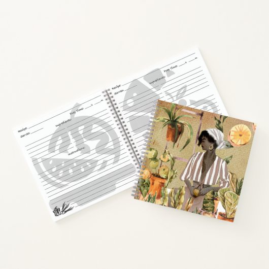 Vegan Recipe Book Notitieboek (Binnen)