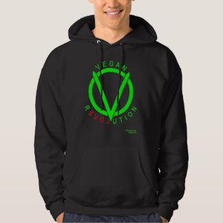 Vegan Revolution Hoodie: door conRADICAL VEGAN Hoodie