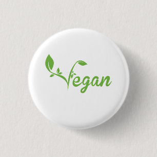 Vegan Ronde Button 3,2 Cm