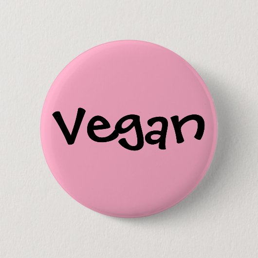 Vegan Ronde Button 5,7 Cm (Voorkant)