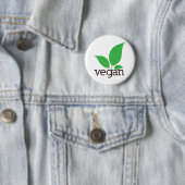 Vegan Ronde Button 5,7 Cm (In situ)