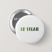 Vegan Ronde Button 5,7 Cm (Voorkant /achterkant)