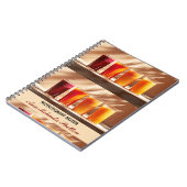 Vegan Sap Foto Voedingsdeskundige Notities Geperso Notitieboek (Linkerzijde)