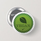 Vegan Seal Ronde Button 5,7 Cm (Voorkant /achterkant)