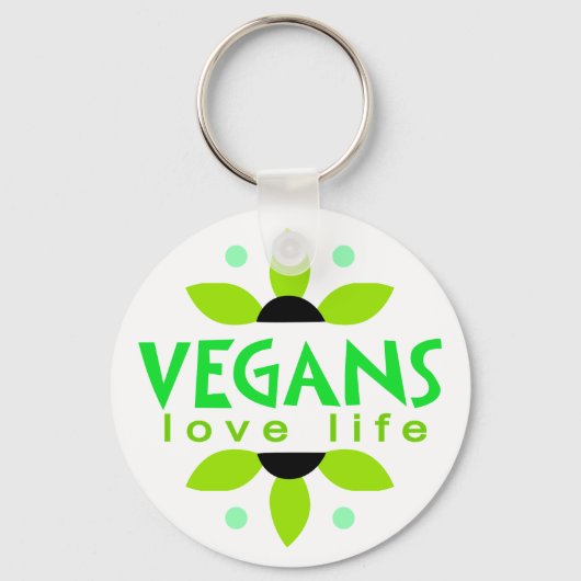 Vegan Sleutelhanger (Voorkant)