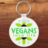 Vegan Sleutelhanger (Voorkant)